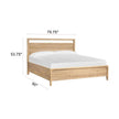 Magnussen Home Somerset Butternut Panel Bed