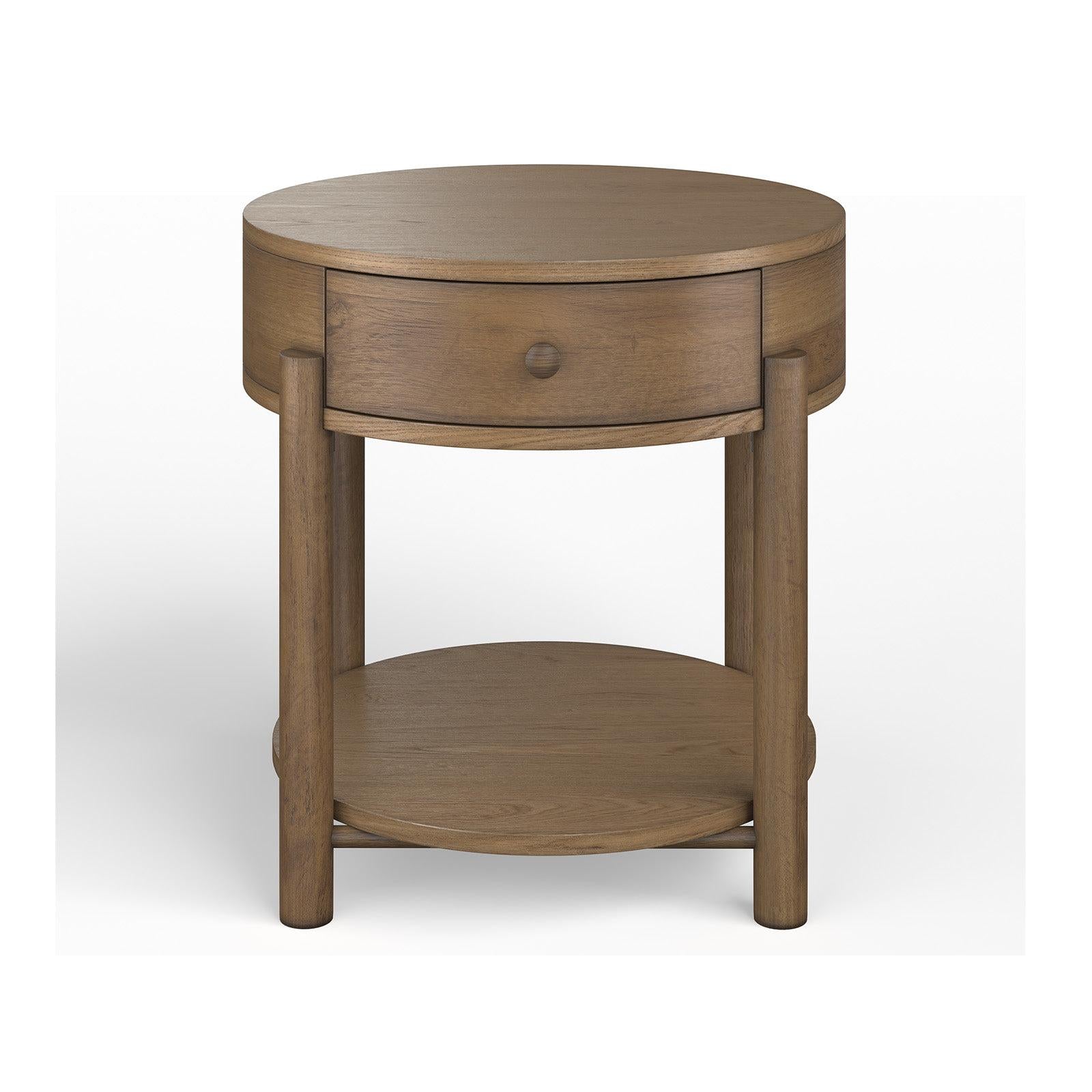 Magnussen Home Hadleigh Round End Table