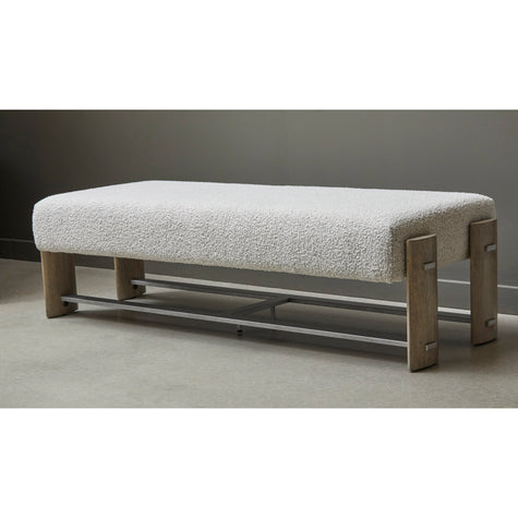 Pulaski Furniture Accents Modern Upholstered Ottoman Bench