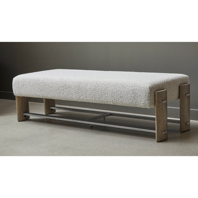 Pulaski Furniture Accents Modern Upholstered Ottoman Bench