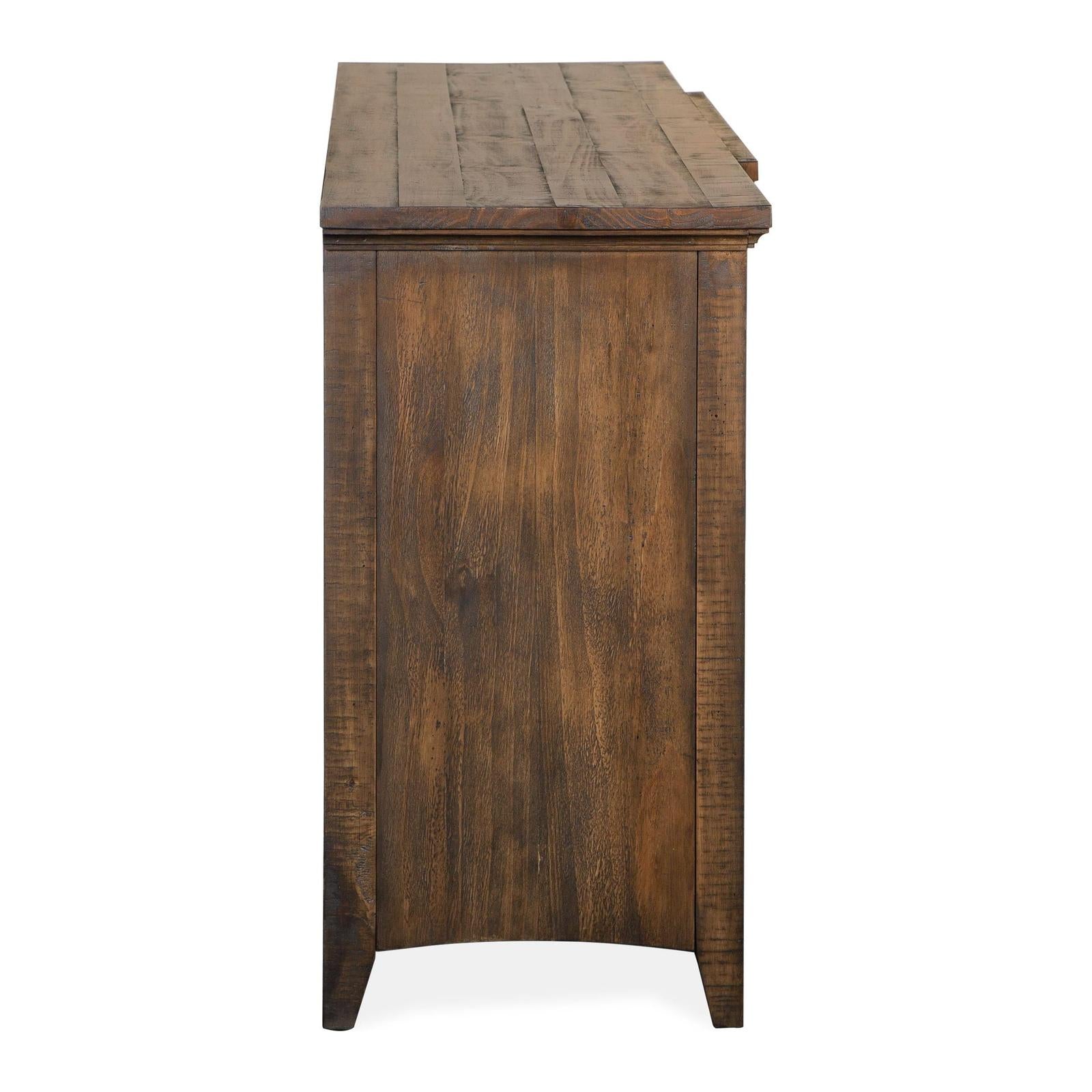 Magnussen Home Bay Creek Toasted Nutmeg Console
