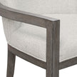 Pulaski Furniture Anderson Park Moose Trail And Frontier Brown Upholstered Dining Host Chair