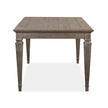 Magnussen Home Lancaster Dovetail Grey Extendable Rectangular Dining Table