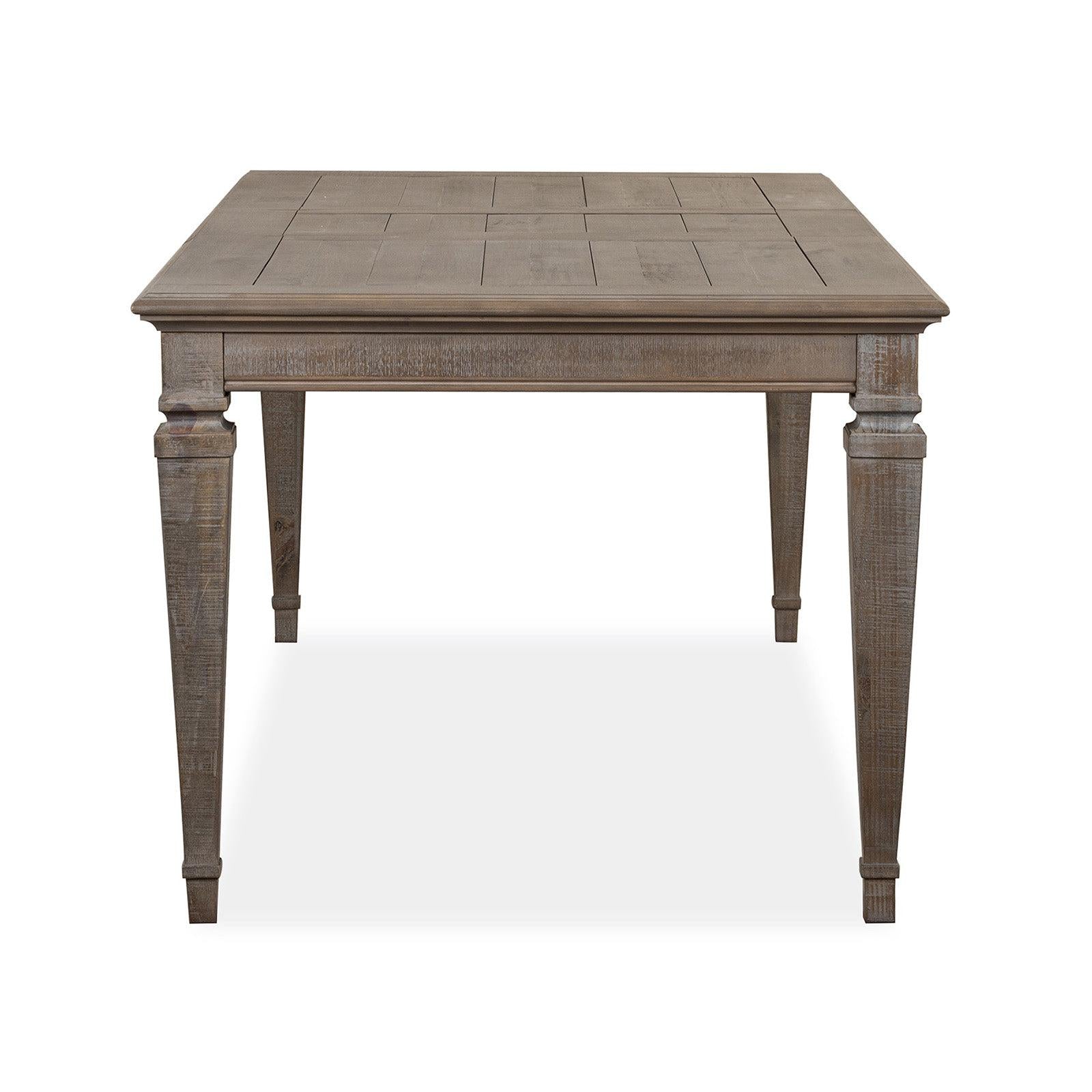 Magnussen Home Lancaster Dovetail Grey Extendable Rectangular Dining Table