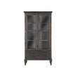 Magnussen Home Sutton Place Weathered Charcoal Door Bookcase