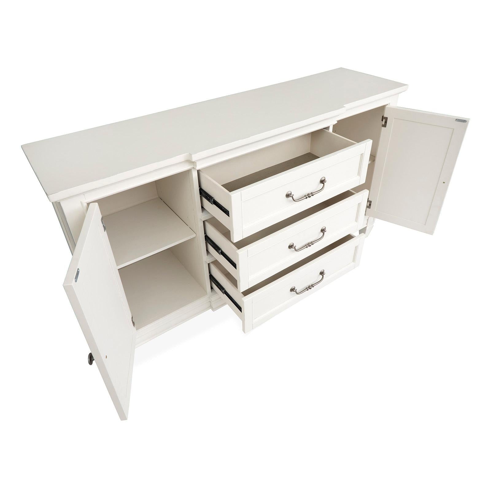 Magnussen Home Willowbrook Egg Shell White Buffet