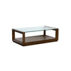 Magnussen Home Sebastian Cinnamon Rectangular Cocktail Table With Casters