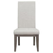 Pulaski Furniture Anderson Park Moose Trail and Frontier Upholstered Dining Side Chair Set of 2