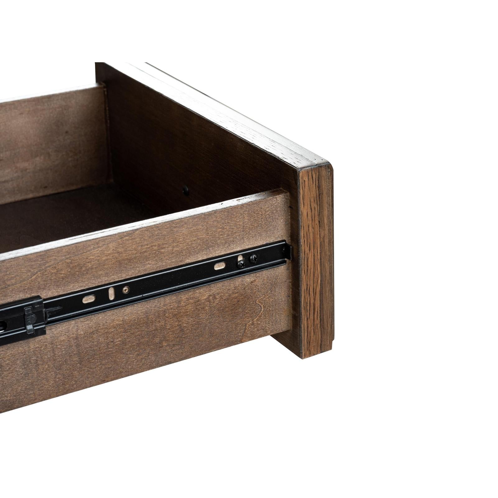 Magnussen Home Cormac Brown Rectangular Sofa Table