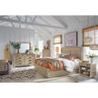 Salt Life Home Sunset Cove Sanibel Brown Drawer Dresser with Landscape Mirror I