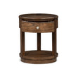 Magnussen Home Connolly Brown Drawer End Table