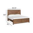 Magnussen Home Callisto Bourbon Brown Panel Bed