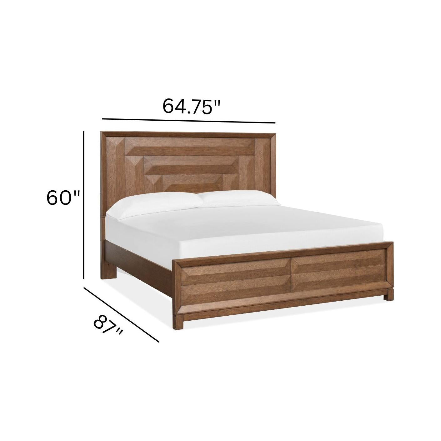 Magnussen Home Callisto Bourbon Brown Panel Bed