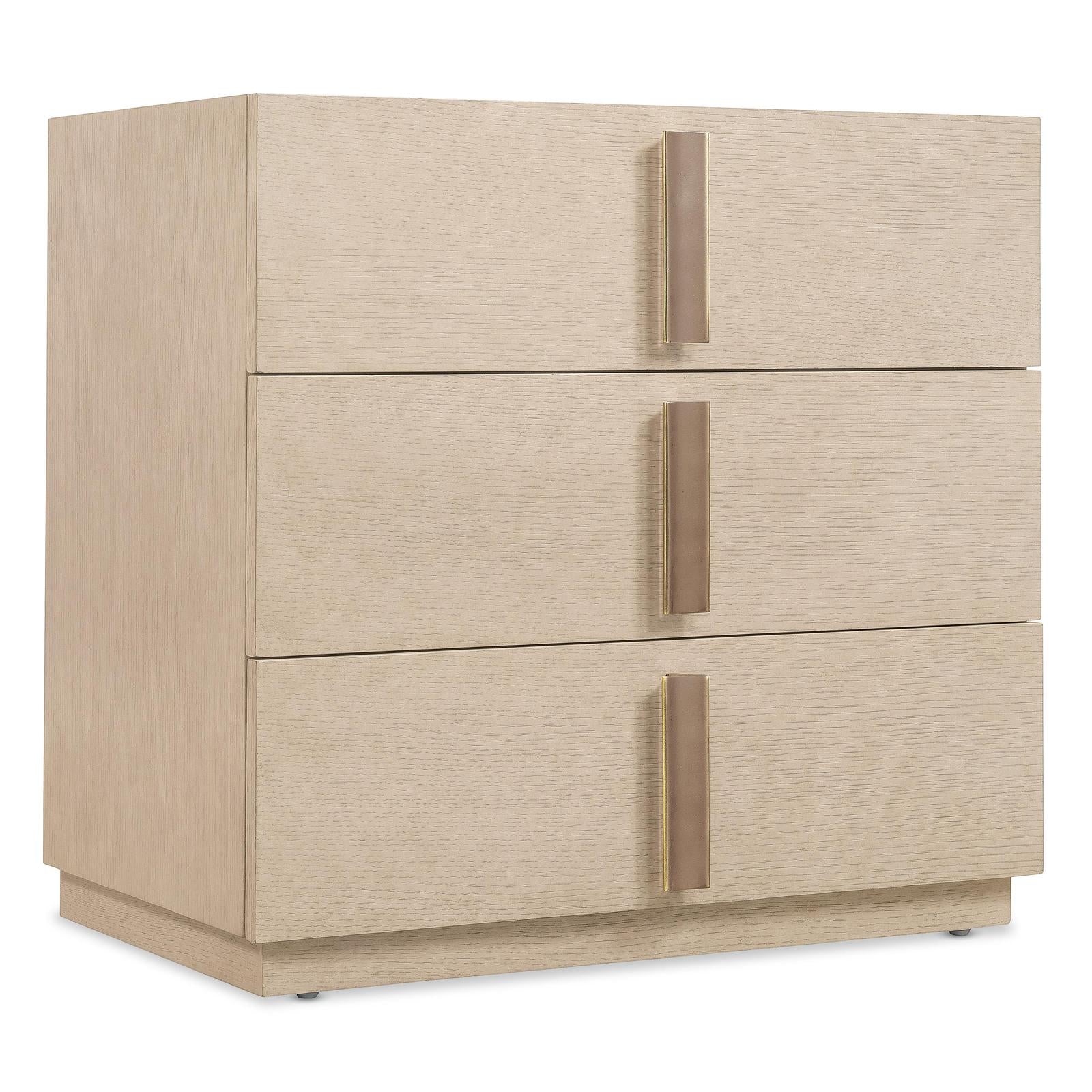 Hooker Furniture Westwood Three-Drawer Nightstand A