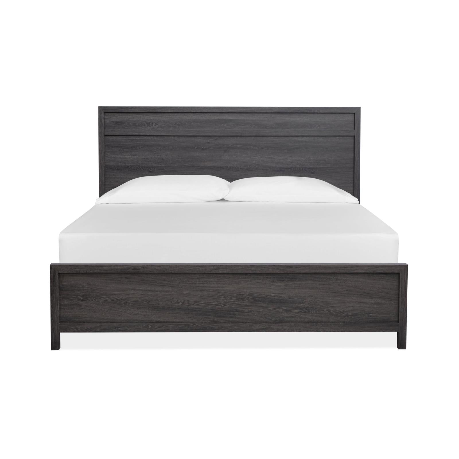 Magnussen Home Merrifield Raisin Black Panel Bed