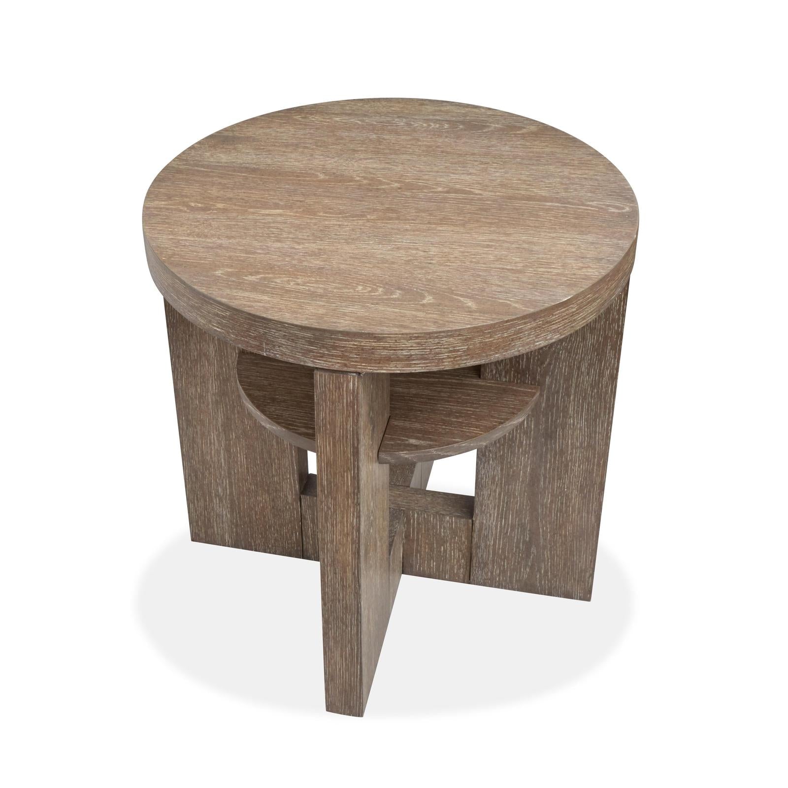Magnussen Home Conway Spiced Brown End Table