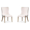Salt Life Home Sunset Cove Sanibel Brown Upholstered Host Chair Two Pack