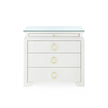 Villa & House Elina 3-Drawer Side Table