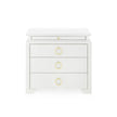 Villa & House Elina 3-Drawer Side Table