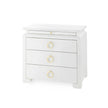Villa & House Elina 3-Drawer Side Table