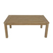 Sunset West Coastal Teak Rectangular Coffee Table