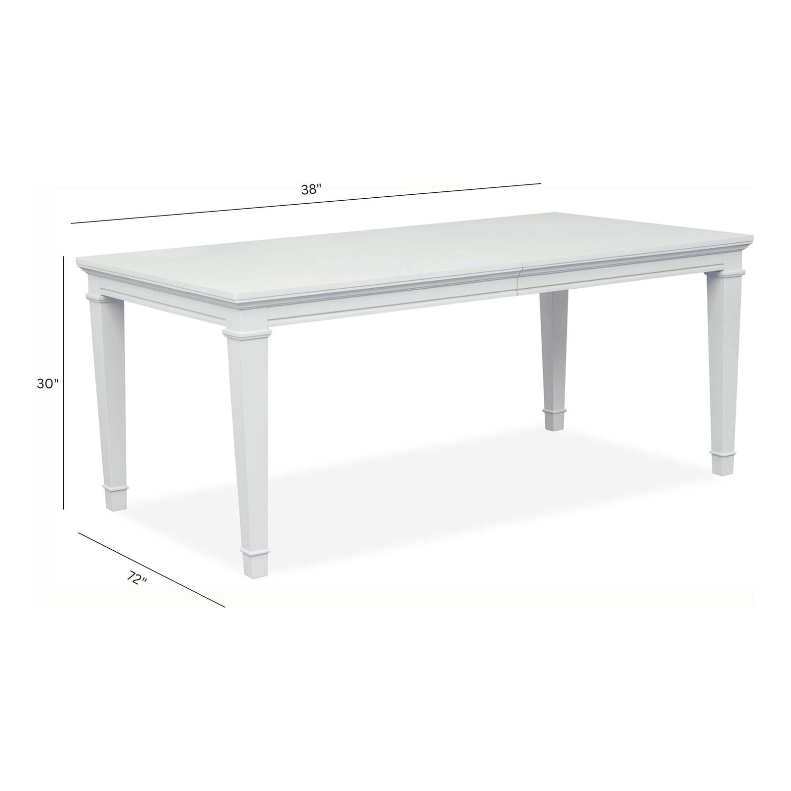 Magnussen Home Charleston Extendable Rectangular Dining Table