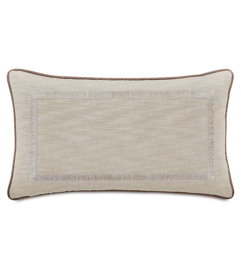 Eastern Accents Emmeline Mitered Gimp Decorative Pillow