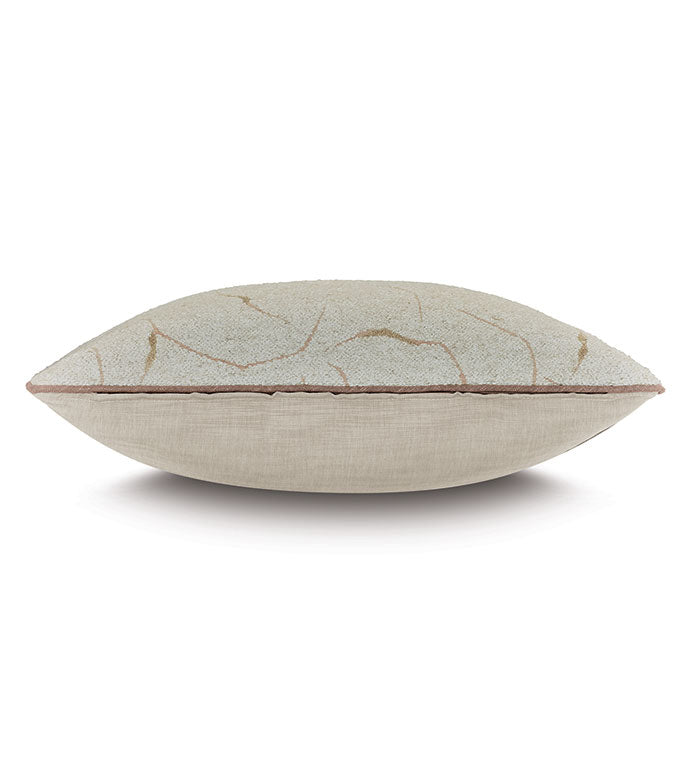 Eastern Accents Emmeline Metallic Decorative Pillow