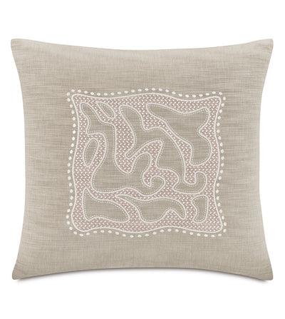 Eastern Accents Emmeline Embroidered Decorative Pillow