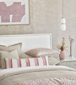 Eastern Accents Emmeline Pink Fringe Decorative Pillow