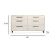 Magnussen Home Lorelei Misty Cloud Double Drawer Dresser
