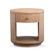 Magnussen Home Sanford Chateau Brown Round End Table