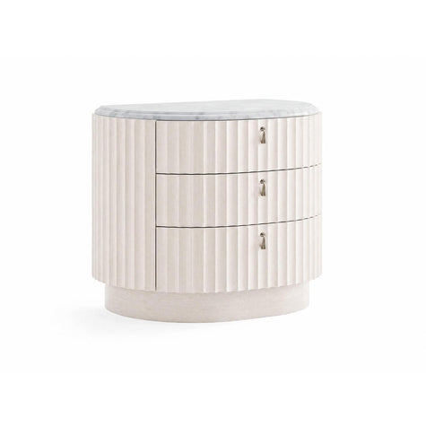 Pulaski Furniture Vivienne Whisper White Drawer Nightstand