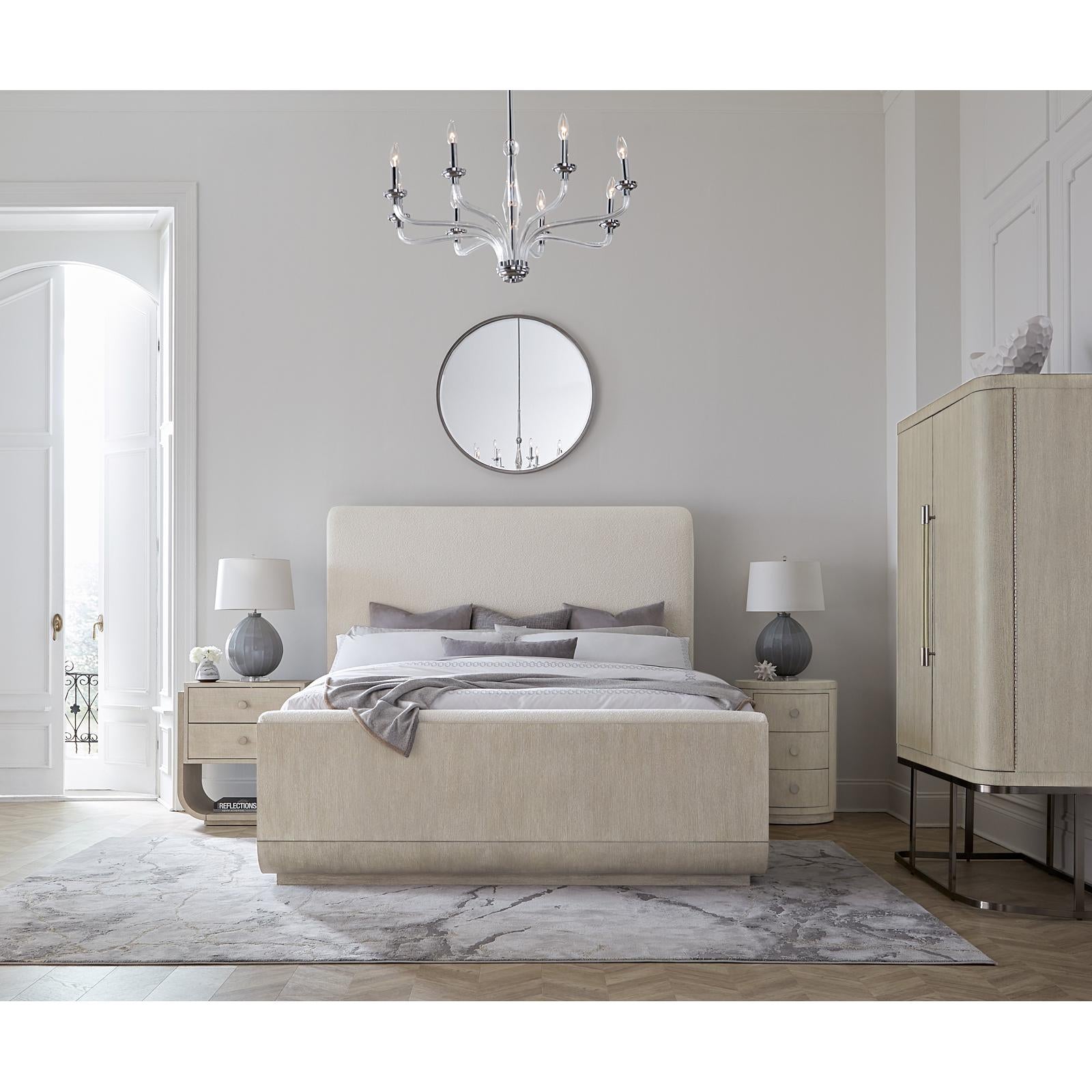 Hooker Furniture Modern Mood Upholstered Panel Bed