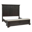 Pulaski Furniture Hickory Creek Brown Velvet Bed