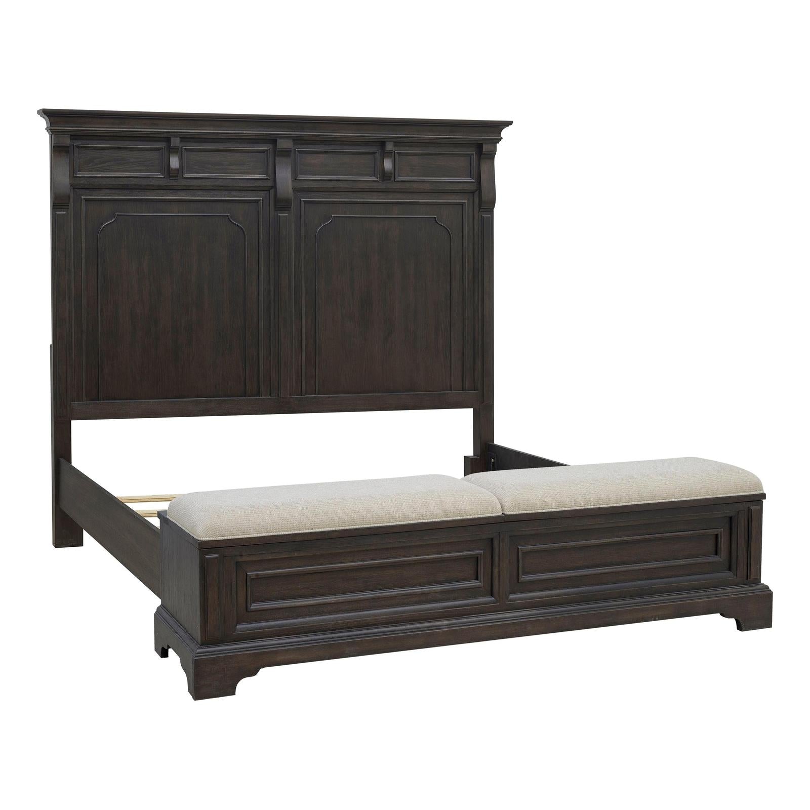 Pulaski Furniture Hickory Creek Brown Velvet Bed