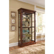 Pulaski Furniture PFC Curios Sliding Door 5 Shelf Curio Cabinet