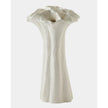 Global Views Flora Bouquet White Coral Vase