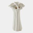 Global Views Flora Bouquet White Coral Vase