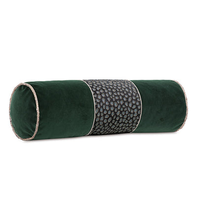Eastern Accents Esmeralda Velvet Bolster