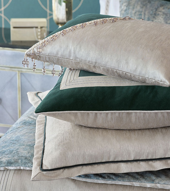 Eastern Accents Esmeralda Woven Decorative Pillow