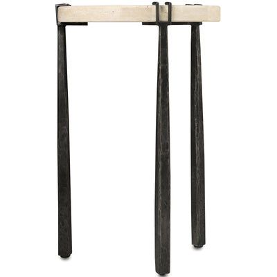Hooker Furniture Driftwood Metal Spot Table