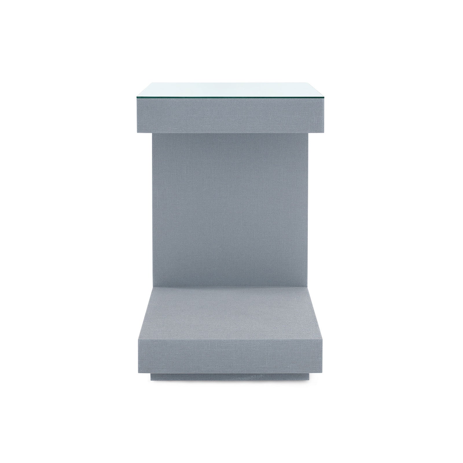 Villa & House Essential Side Table with Glass Top