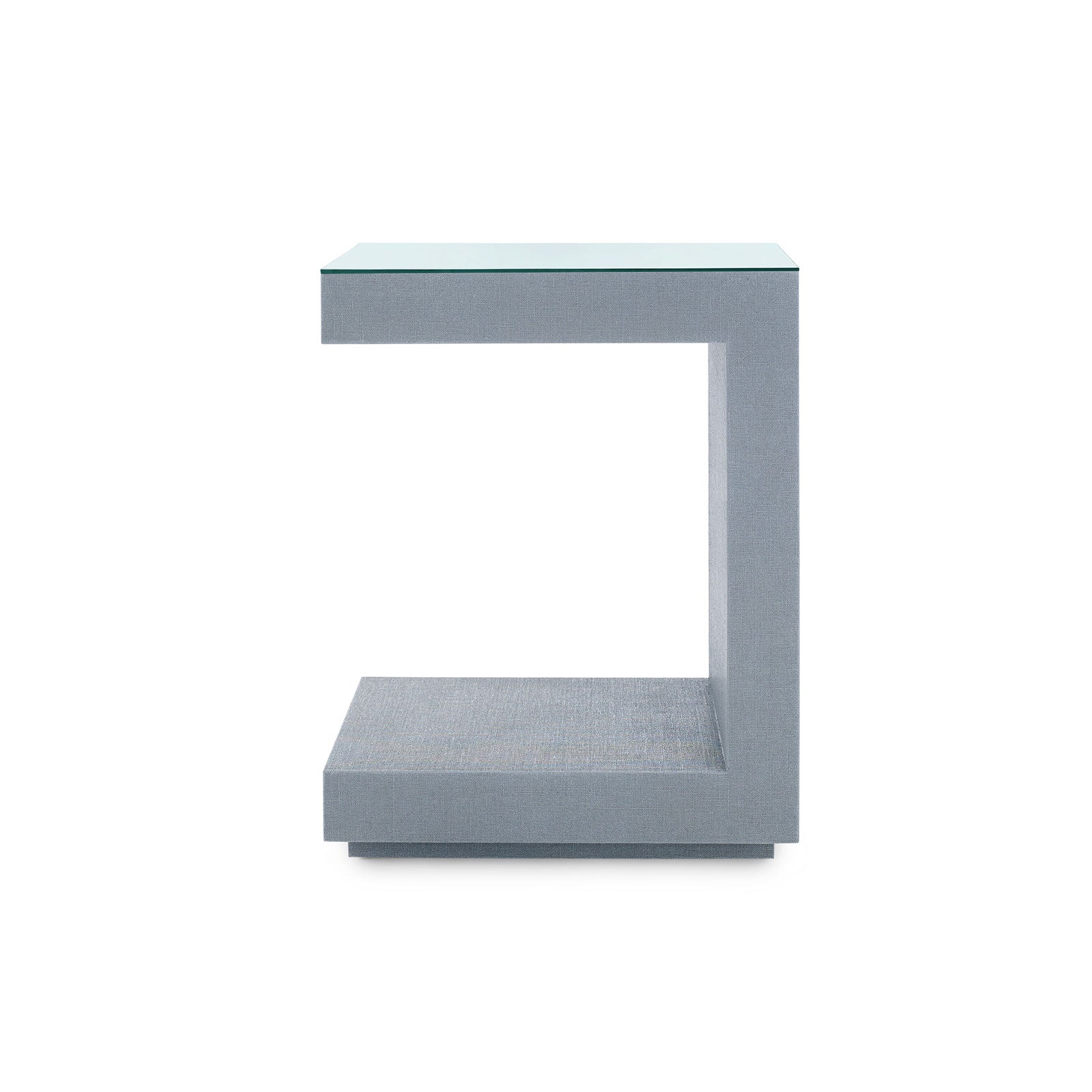 Villa & House Essential Side Table with Glass Top