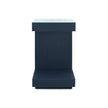 Villa & House Essential Side Table with Glass Top