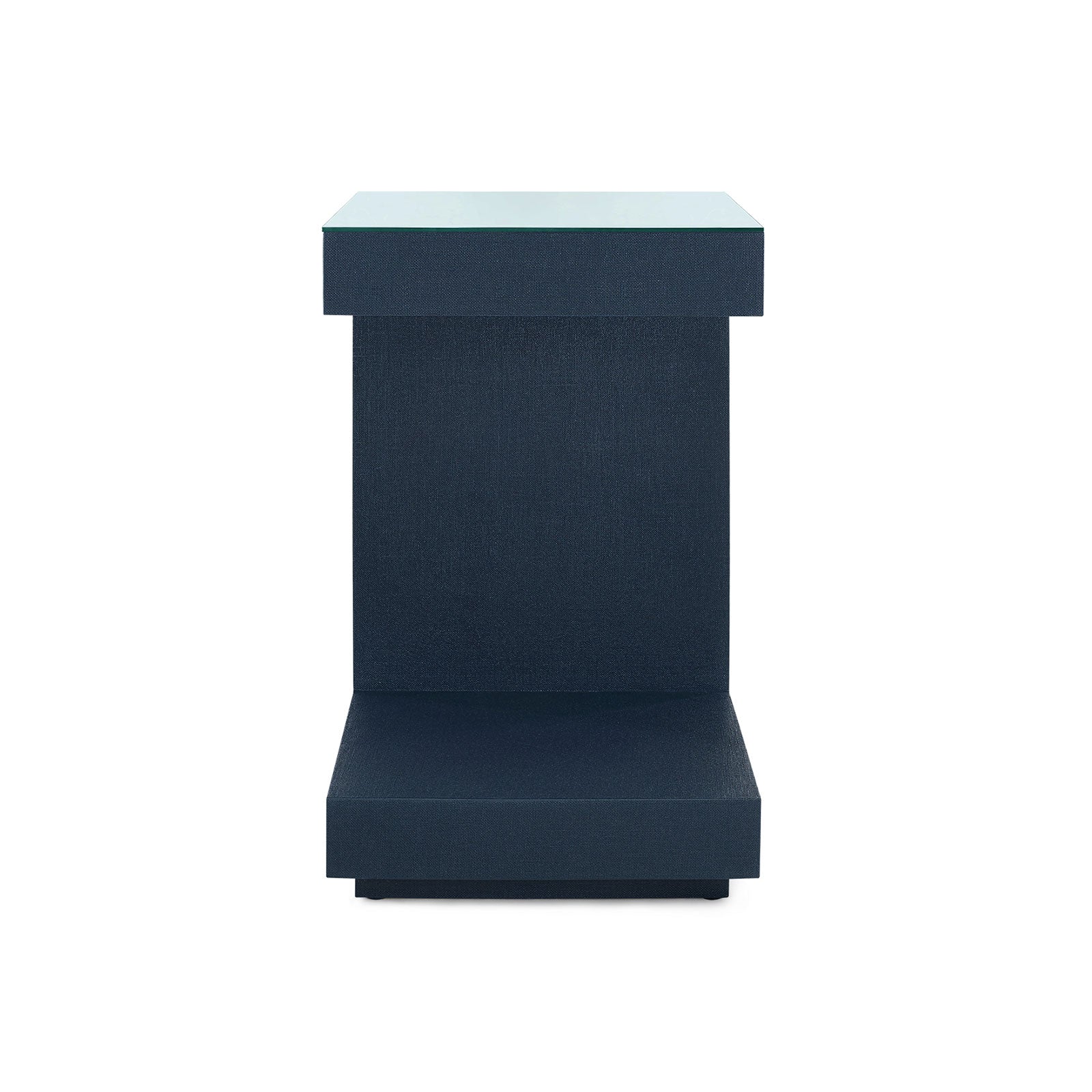 Villa & House Essential Side Table with Glass Top