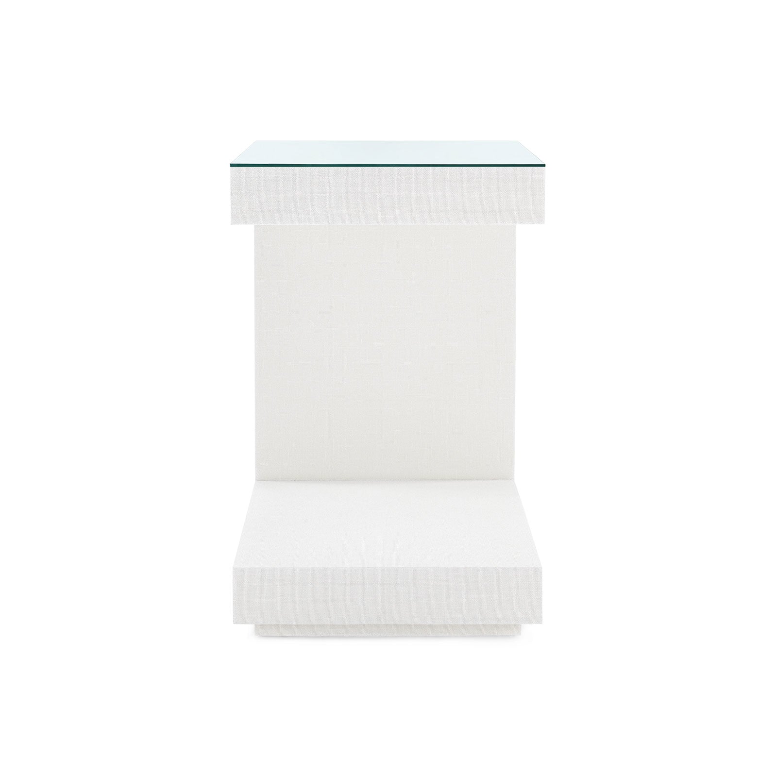 Villa & House Essential Side Table with Glass Top