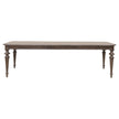 Pulaski Furniture Saddle Creek Timber Brown Extendable Leg Dining Table