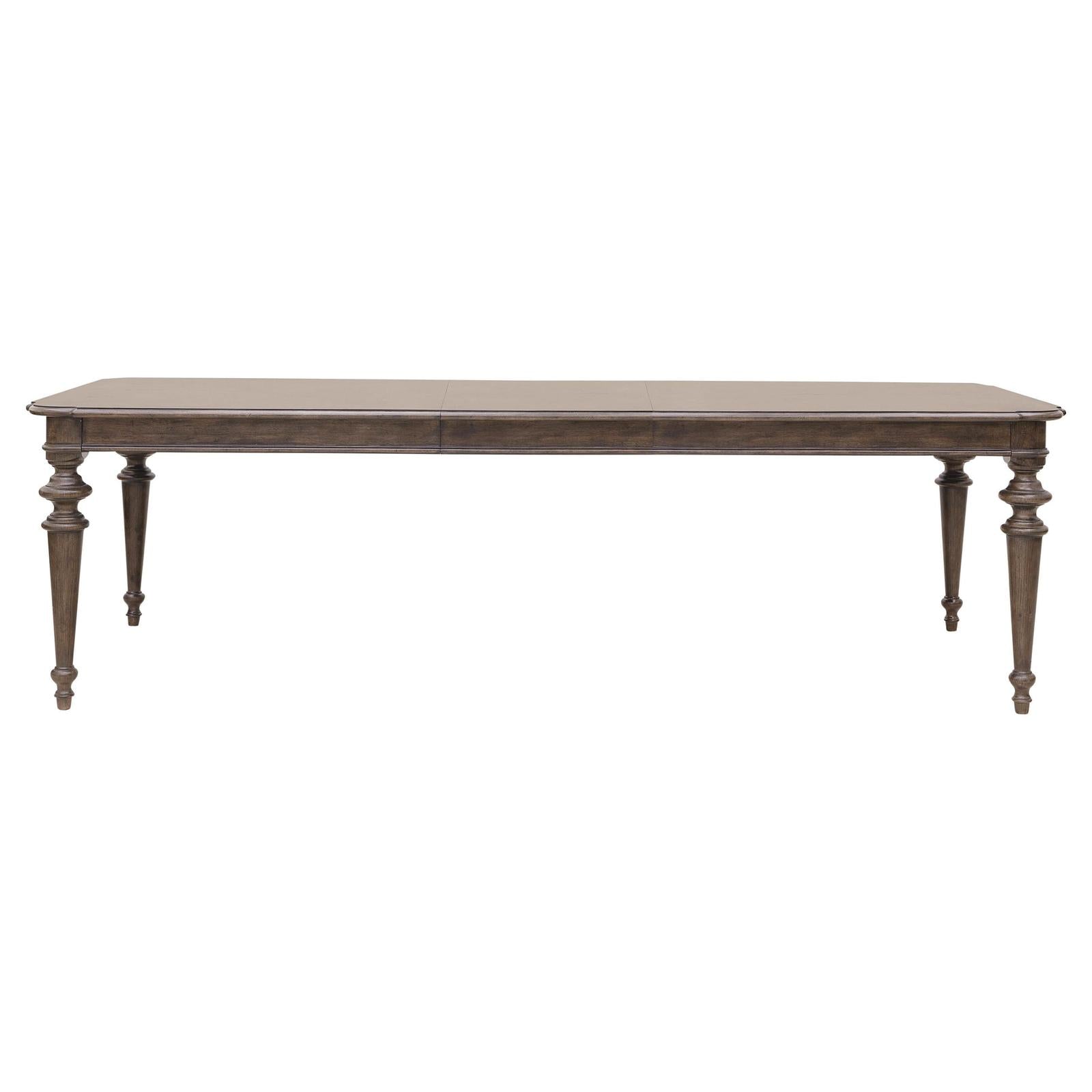 Pulaski Furniture Saddle Creek Timber Brown Extendable Leg Dining Table