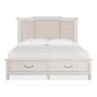 Magnussen Home Willowbrook Egg Shell White Bed